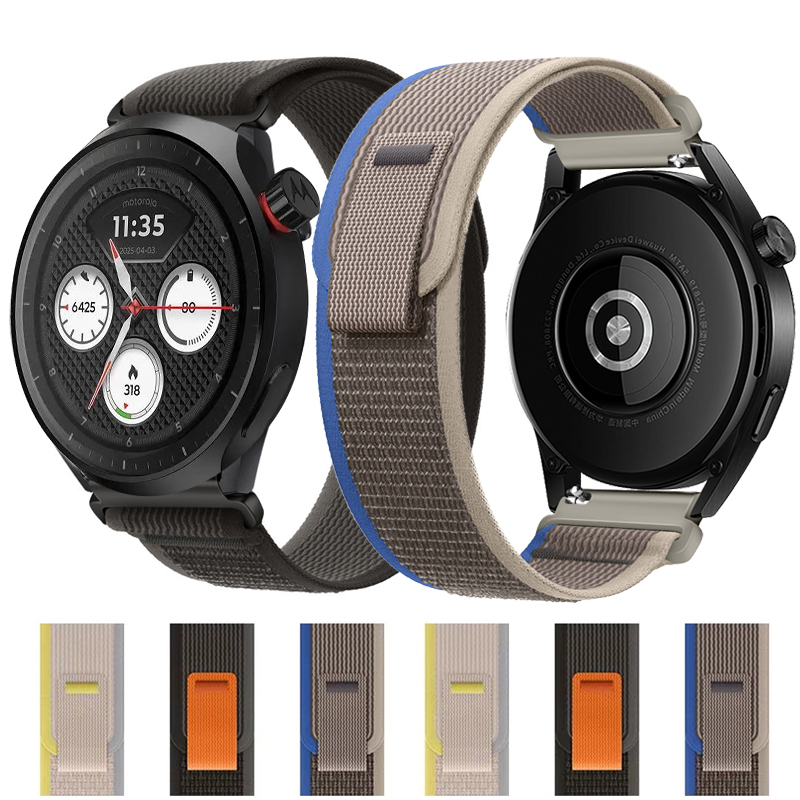 Motorola Smartwatch Accessories - Cinturino in nylon da 20/22 mm