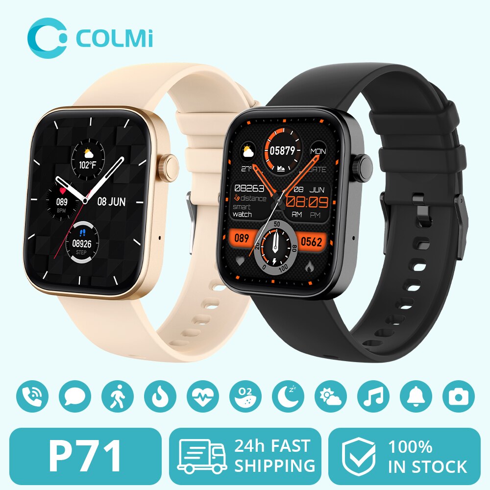 Smartwatch Instagram - COLMI P71 chiamata vocale Smartwatch uomini