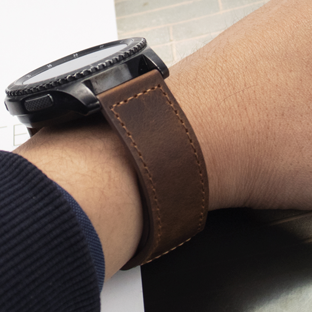 Smartwatch Accessories Shop - Cinturino per cinturino in vera pelle