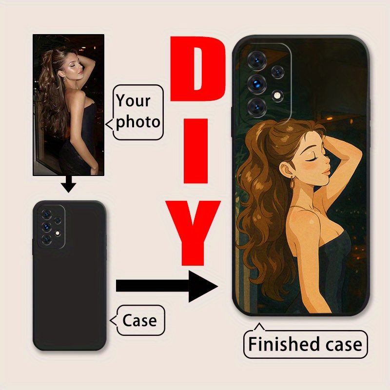 Oppo A78 - Cover per Telefono Personalizzata Anime Fai-da-Te