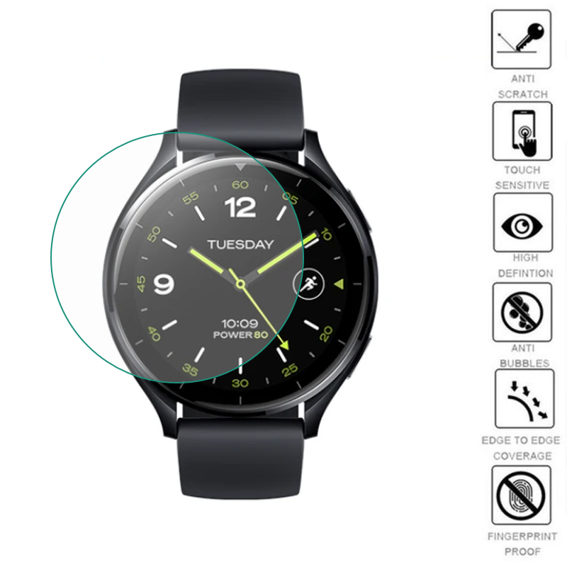 Motorola Smartwatch Accessories - Pellicola protettiva trasparente per smartwatch morbida