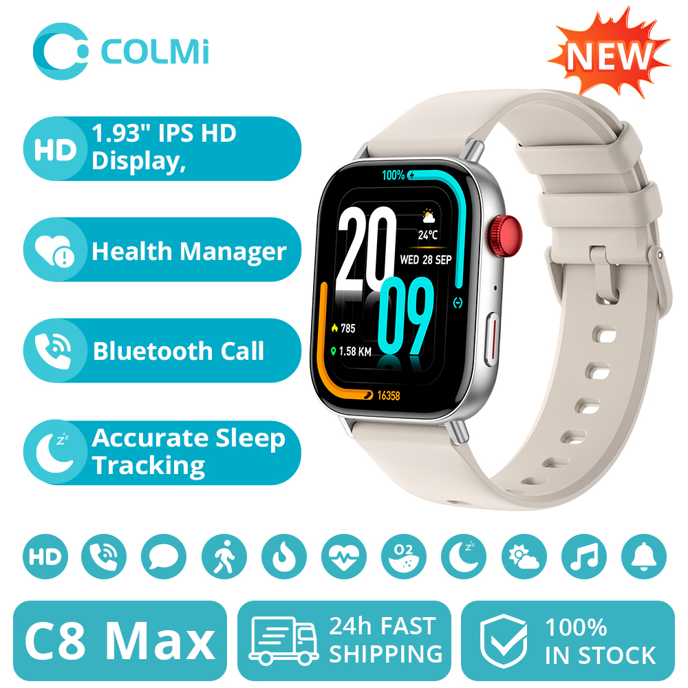 Smartwatch Instagram - Nuovo COLMI C8 Max Chiamate vocali