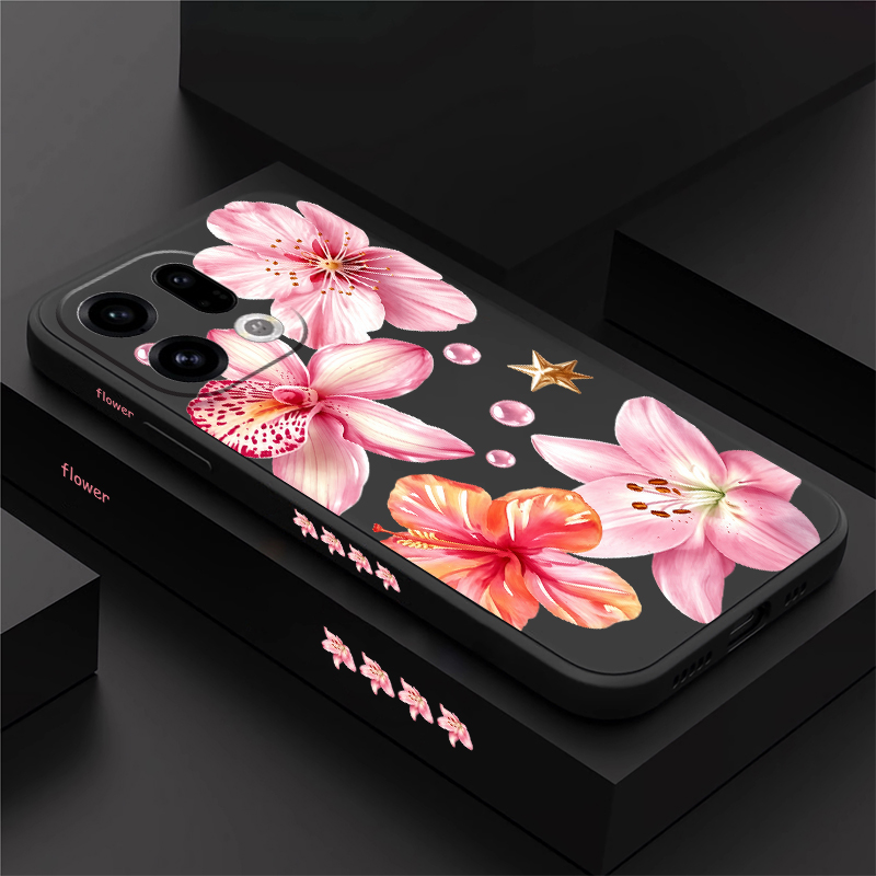 Oppo Reno 12 - Custodia per telefono con graziosi fiori