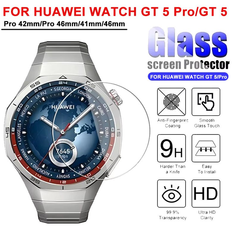 Huawei Smartwatch Accessories - Vetro temperato per Huawei Watch GT