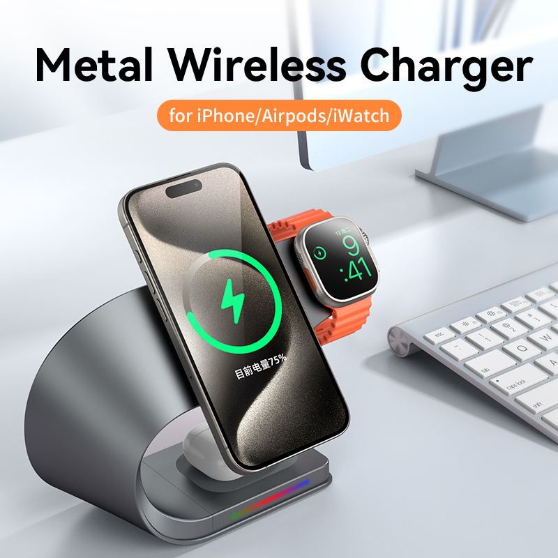 Caricatore Wireless 4 in 1 con - Wireless Charger Watch recensione e prezzo