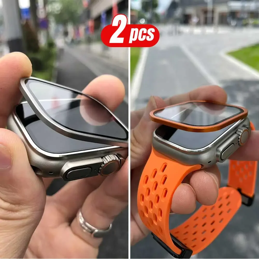 2 pezzi telaio in metallo tita - Smart Watch Accessories recensione e prezzo