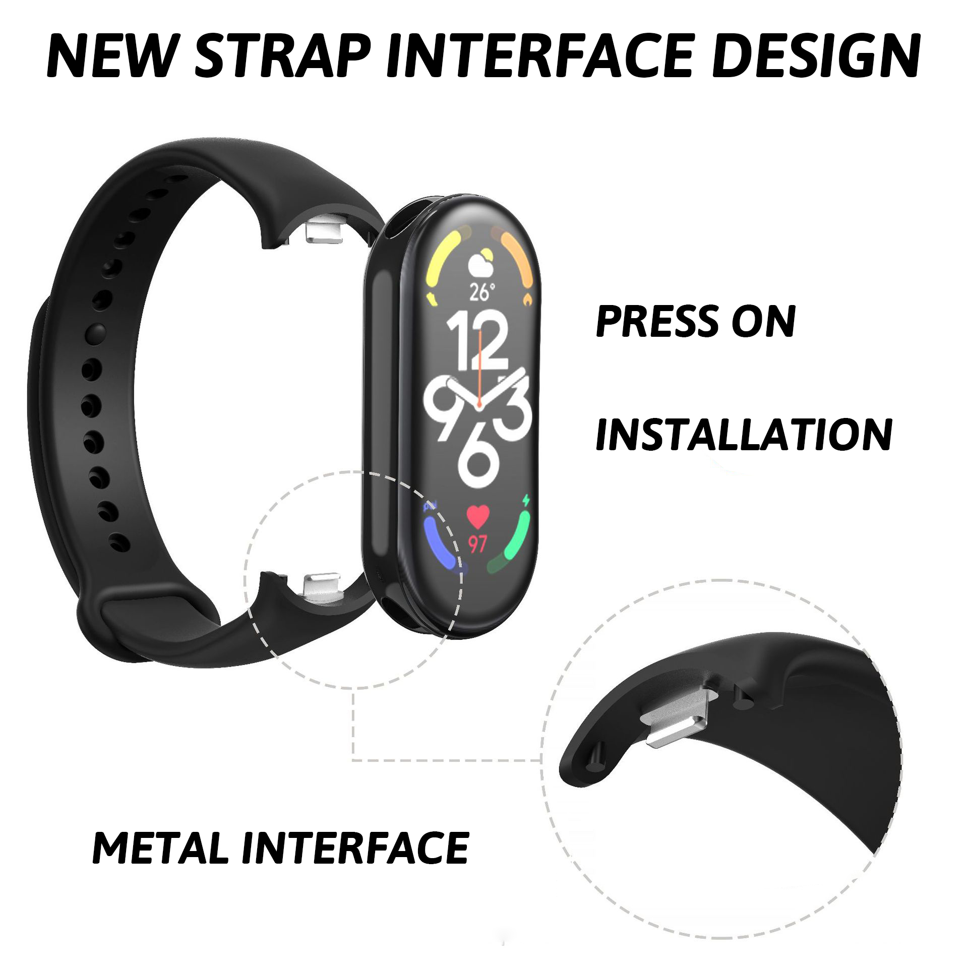 Bracciale in gomma per cinturi - Amazfit Smartwatch Accessories recensione e prezzo