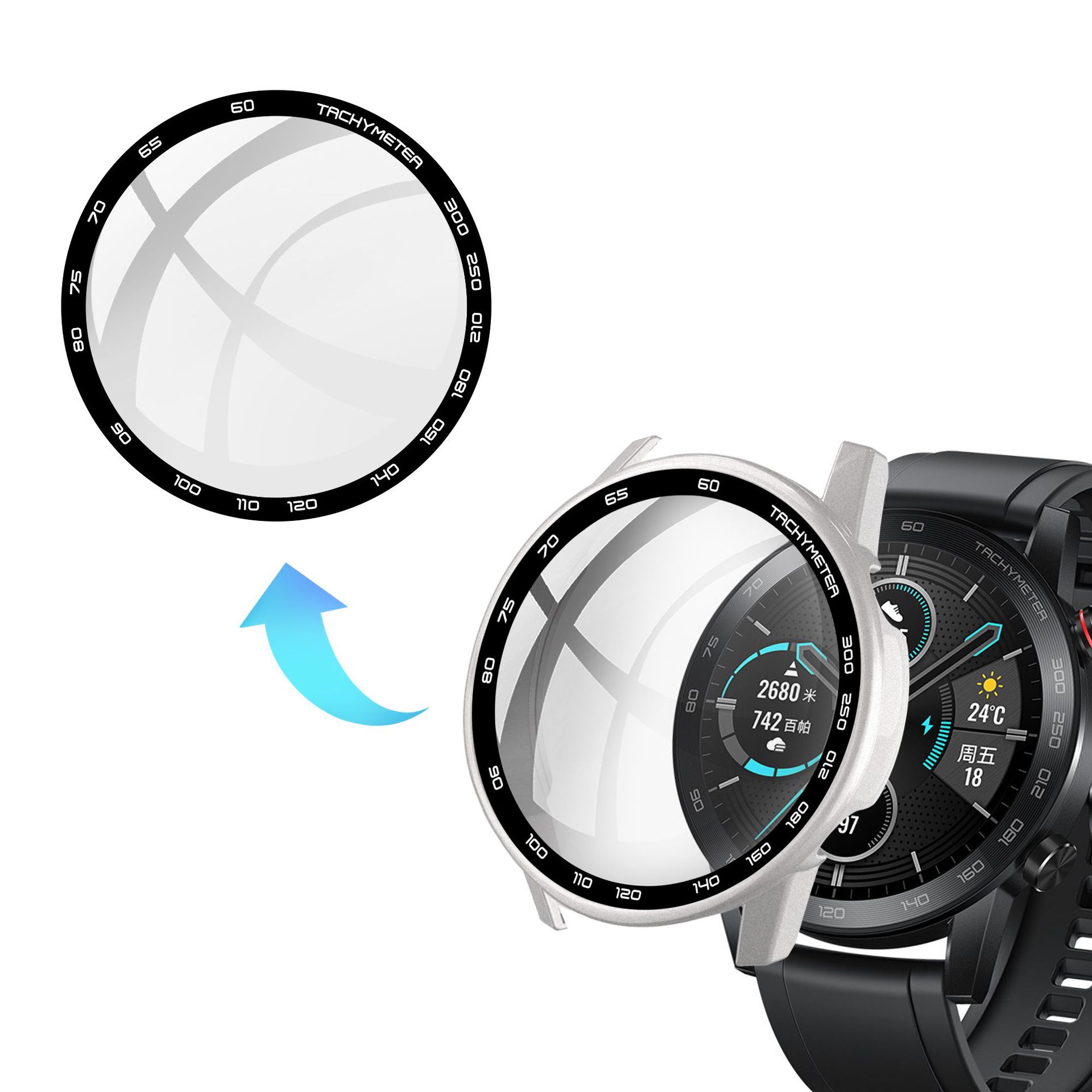 Custodia protettiva per scherm - Motorola Smartwatch Accessories recensione e prezzo