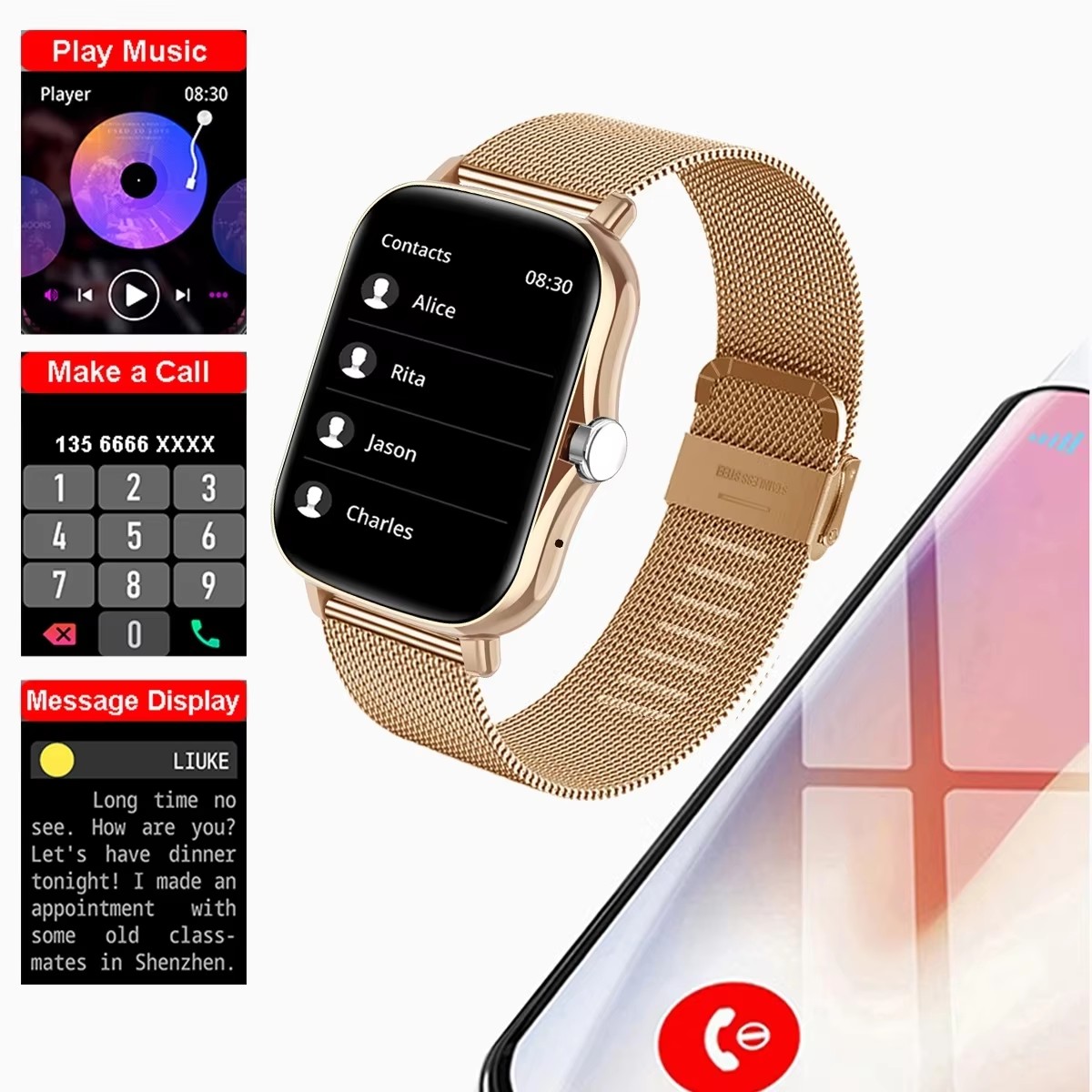 Orologio intelligente impermea - Smartwatch Instagram recensione e prezzo
