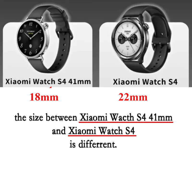 20 22mm 18mm cinturino in pell - Xiaomi Smartwatch S4 Accessories recensione e prezzo