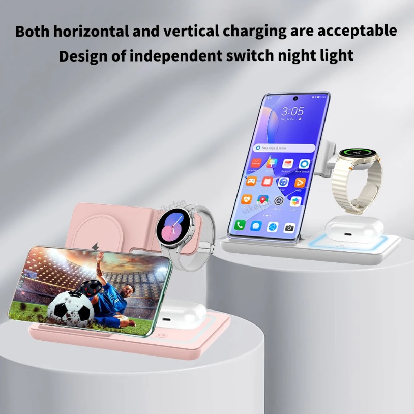 Supporto da tavolo per caricab - Wireless Charger Watch recensione e prezzo