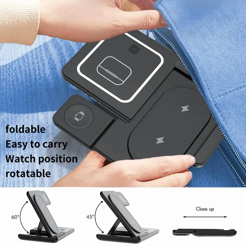 Supporto da tavolo per caricab - Wireless Charger Watch recensione e prezzo