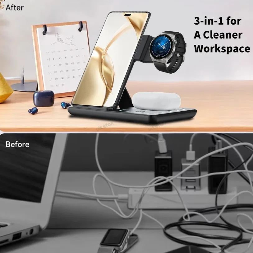 Supporto da tavolo per caricab - Wireless Charger Watch recensione e prezzo