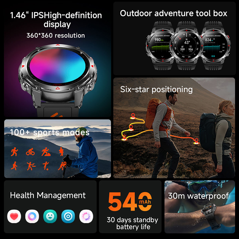 T-Rex 3 GPS dual-band integrat - Android Smartwatch Accessories recensione e prezzo