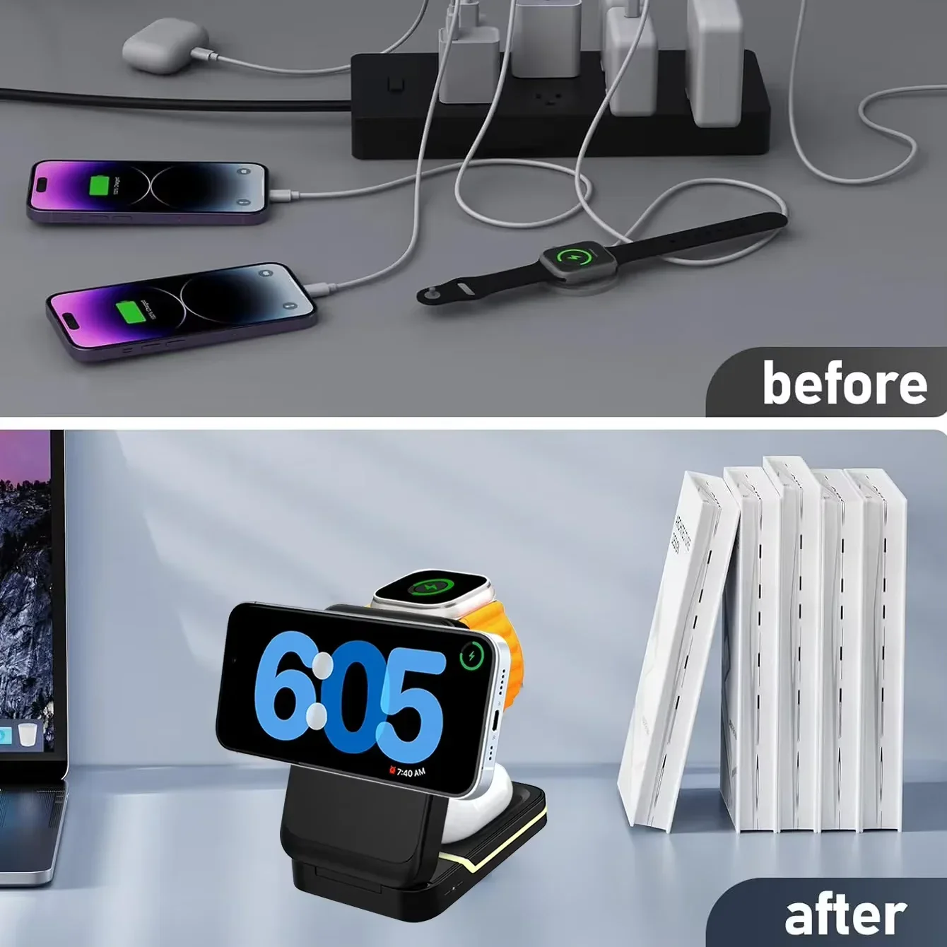 Caricatore Wireless Magnetico  - Wireless Charger Watch recensione e prezzo