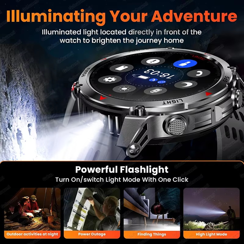 Smartwatch Militare GPS 540mAh - Android Smartwatch Accessories recensione e prezzo