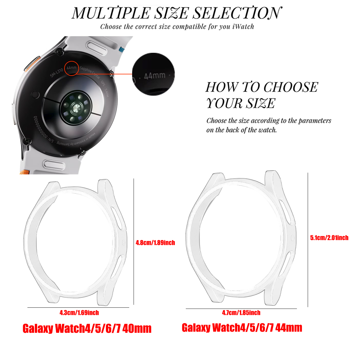 Custodia per Samsung Galaxy Wa - Huawei Smartwatch Accessories recensione e prezzo