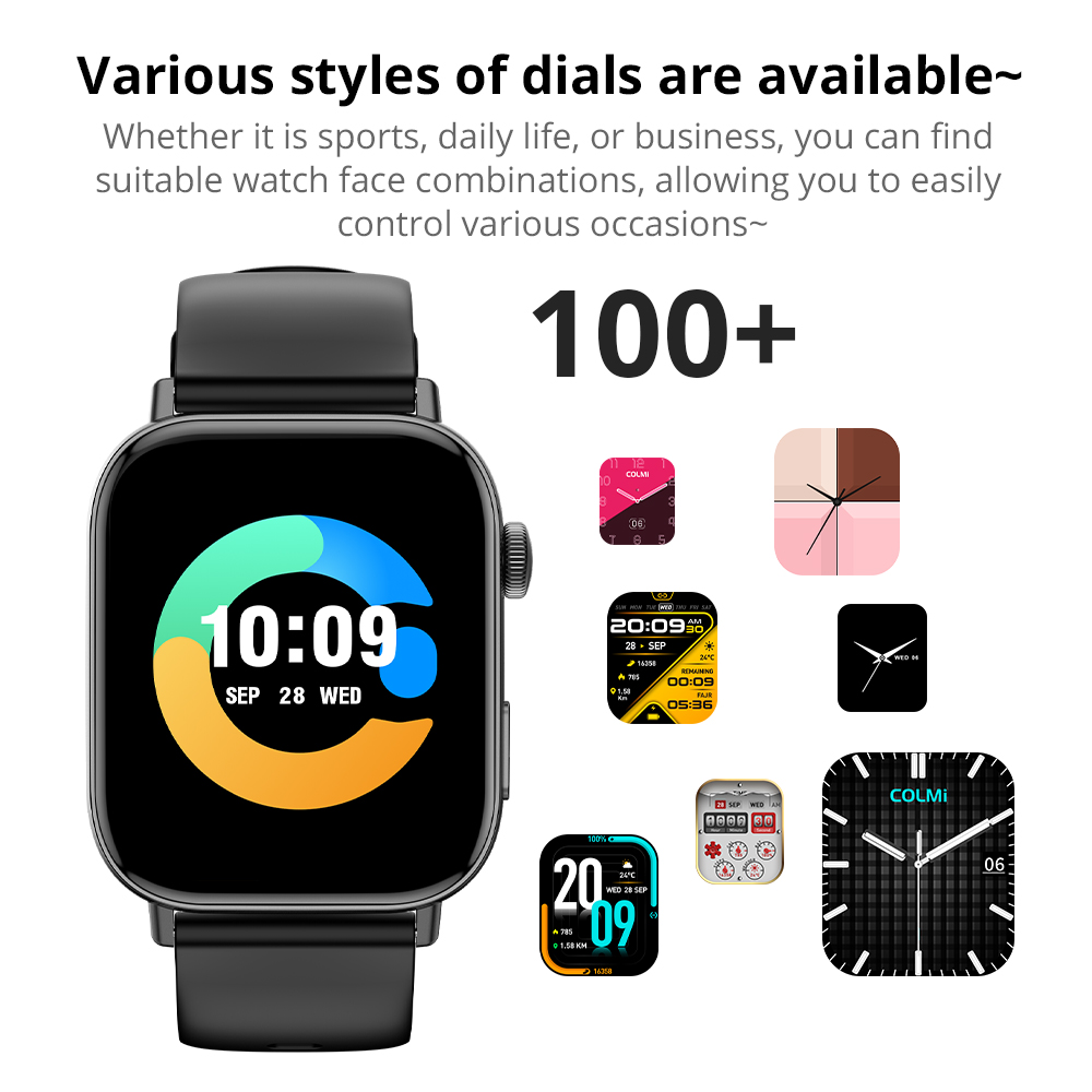 Nuovo COLMI C8 Max Chiamate vo - Smartwatch Instagram recensione e prezzo
